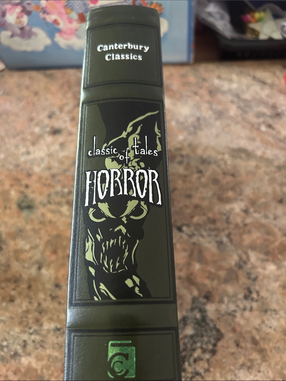 Classic Tales of Horror Hardcover Book - Green & Purple Cover - Picture 3 of 7